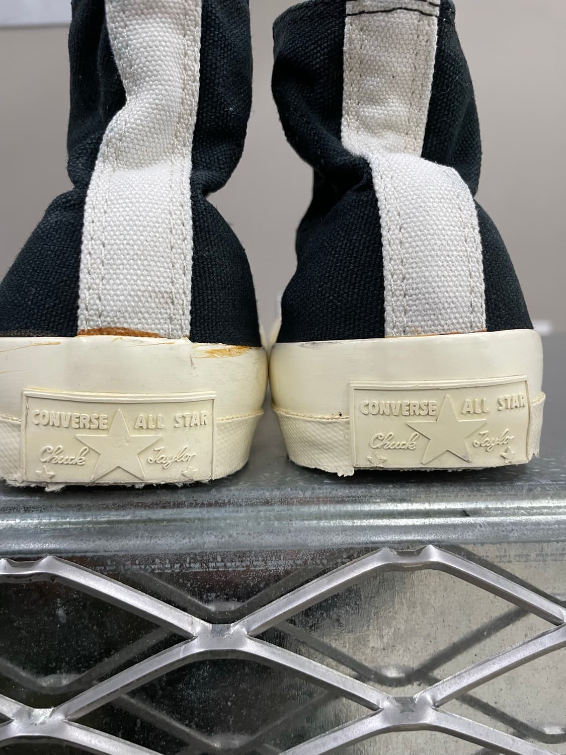 꼼데가르송 X 컨버스 하이 블랙 235 (gr-4354) 상품이미지9