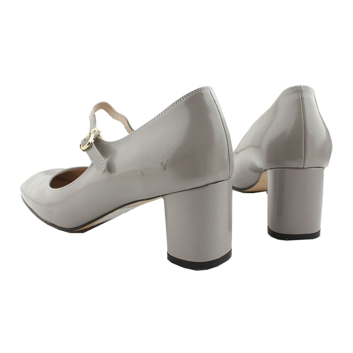 슈콤마보니 라이트그레이 메리제인 펌프스 39 상품이미지5