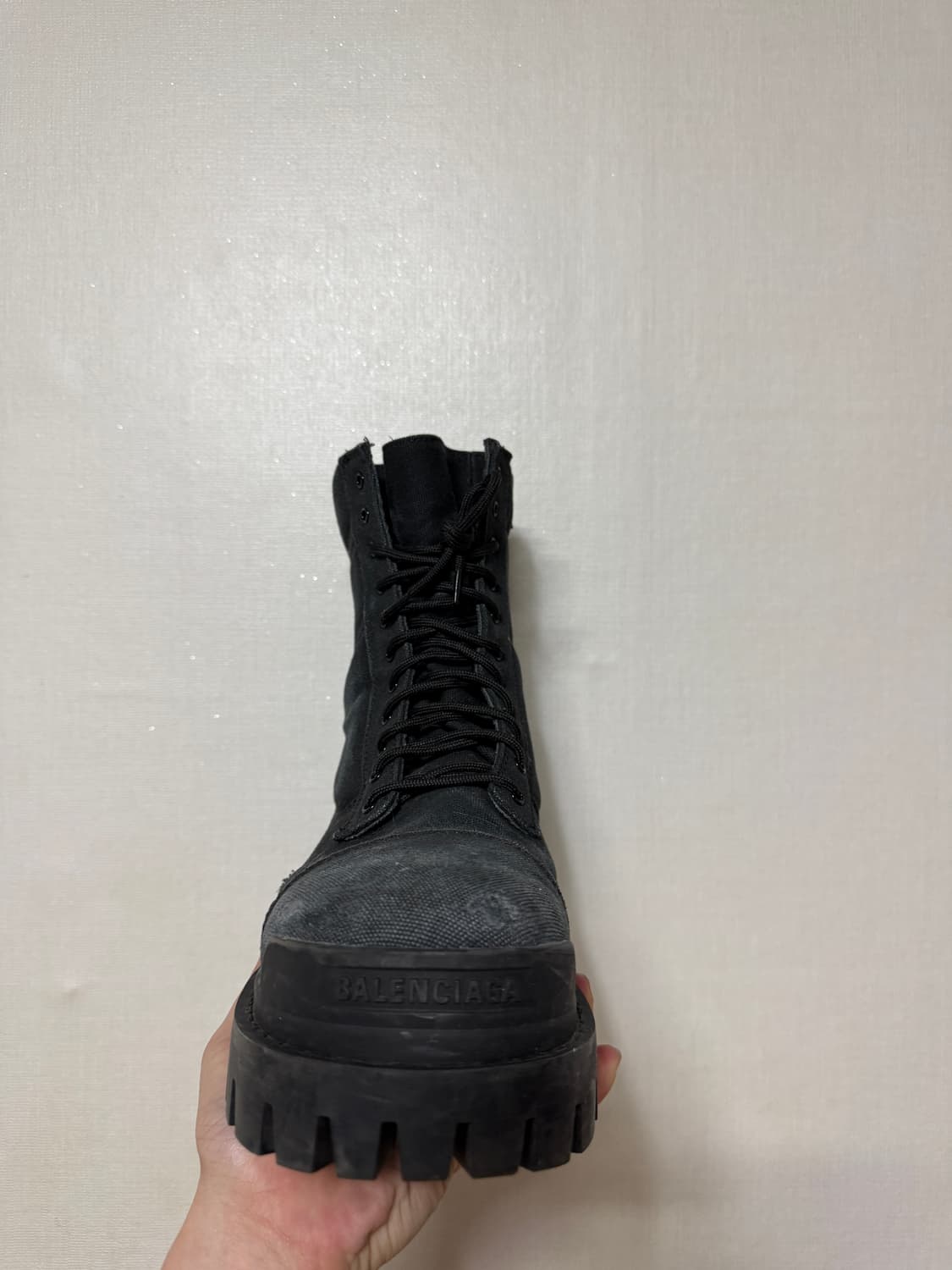 [41]발렌시아가 컴뱃 스트라이트 부츠 풀박스 상품이미지1