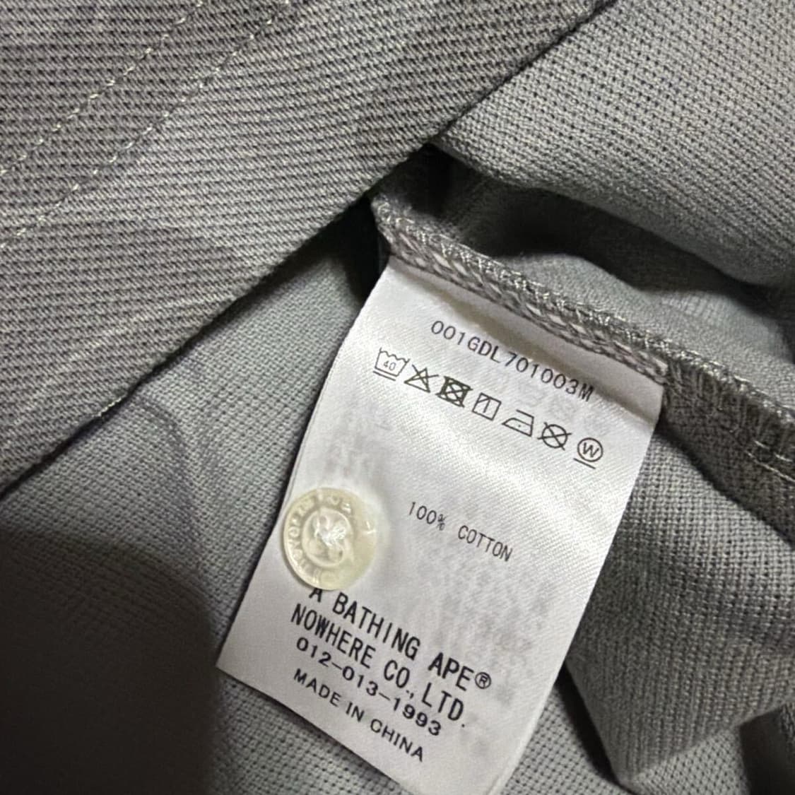 Bape camo 원포인트 폴로셔츠 XL 상품이미지5