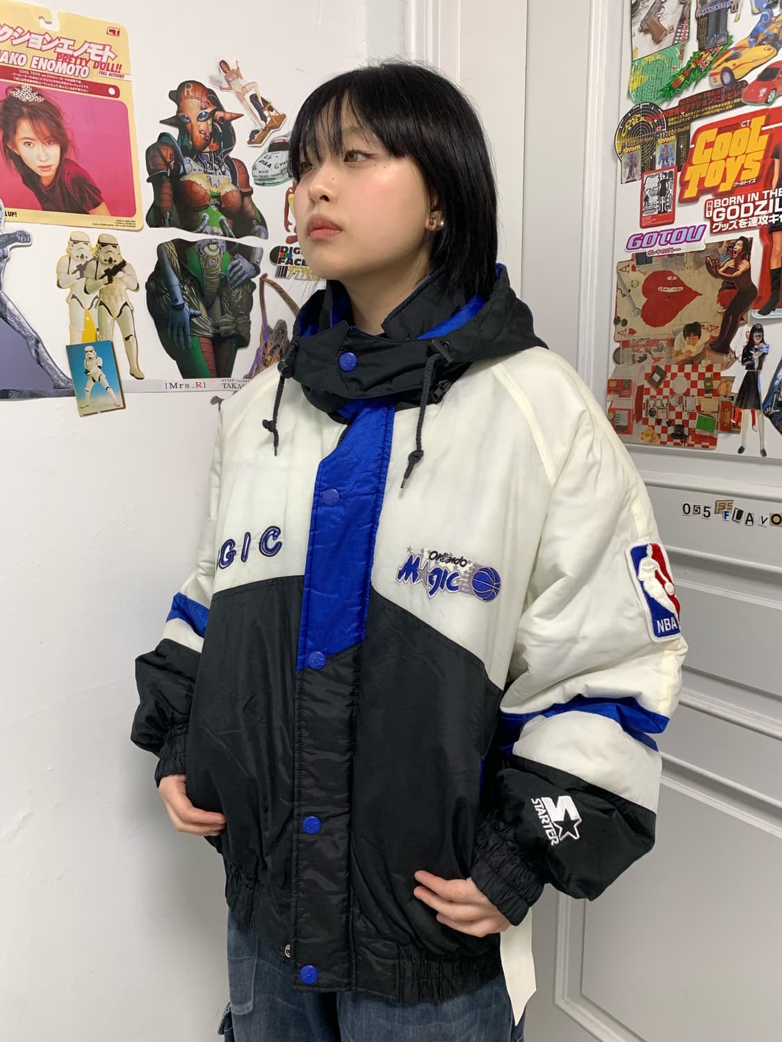 스타터 NBA 올랜도 매직 올드스쿨 점퍼 상품이미지7