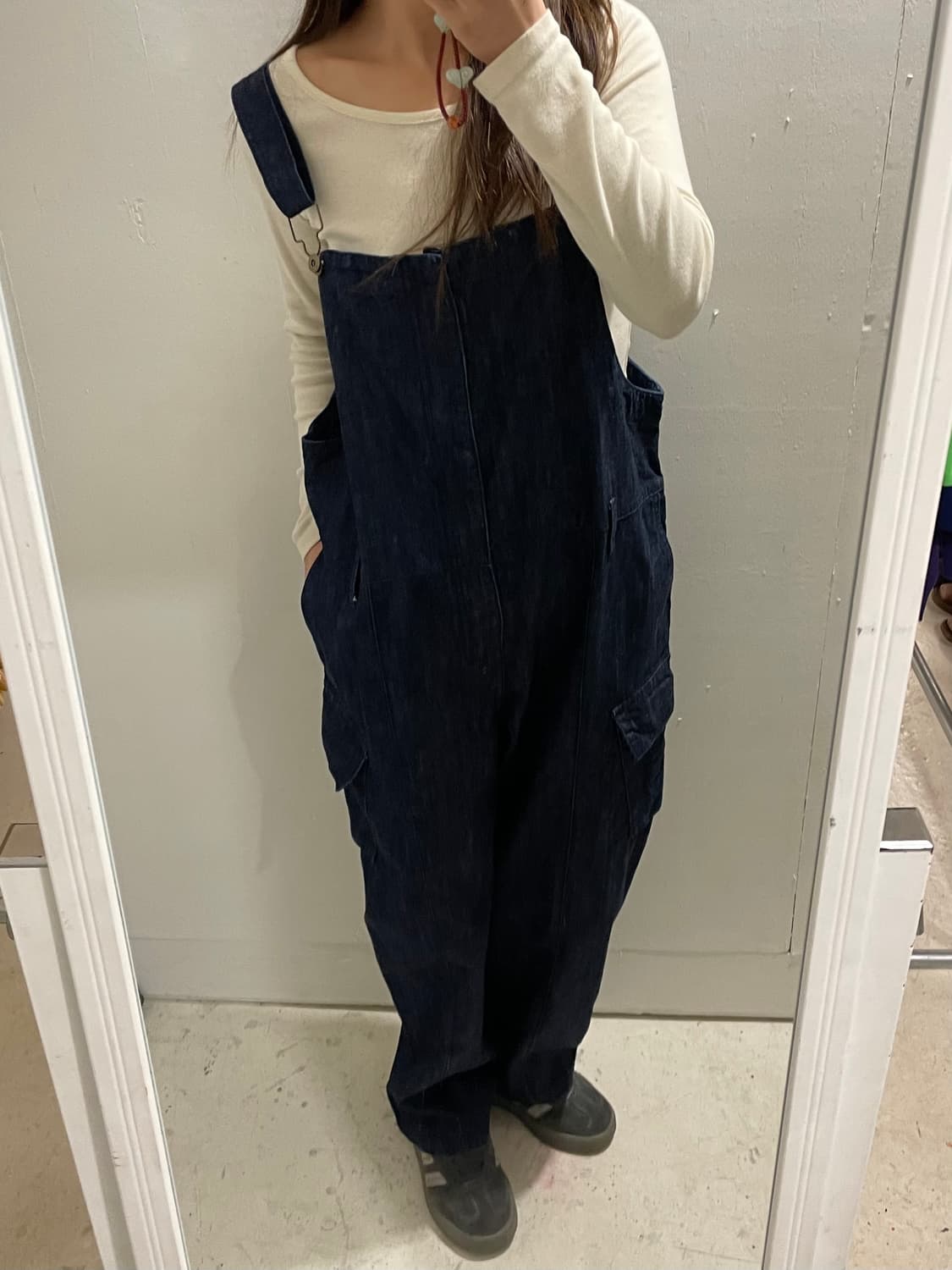 VTG denim deck overall 상품이미지3