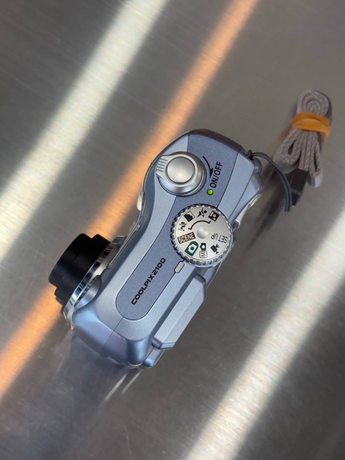 날짜표시)니콘 쿨픽스 2100 블루 빈티지디카 상품이미지6