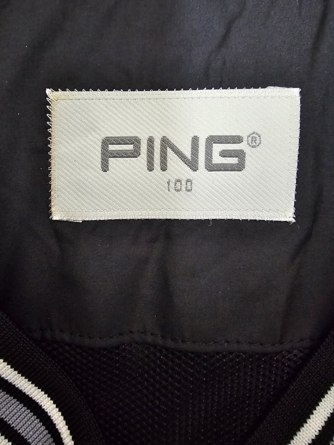 PING 핑 골프 바람막이 블랙 풀오버 100 상품이미지3