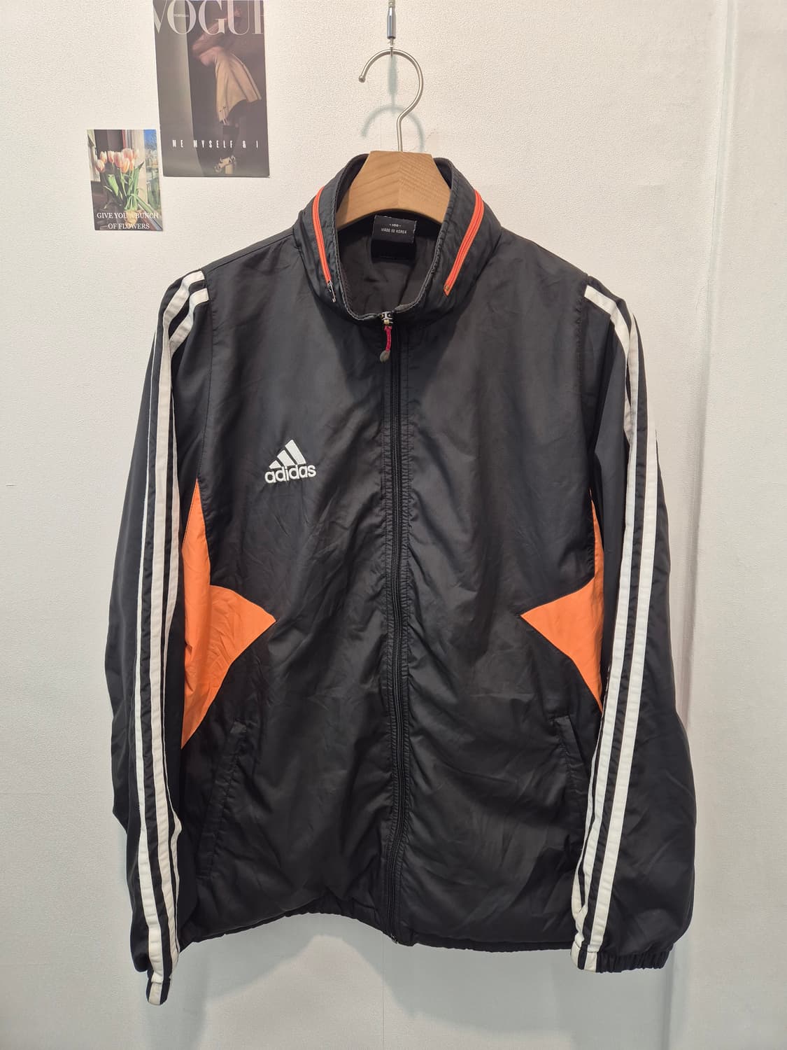 아디다스 바람막이 점퍼  100
사이즈 상품이미지1