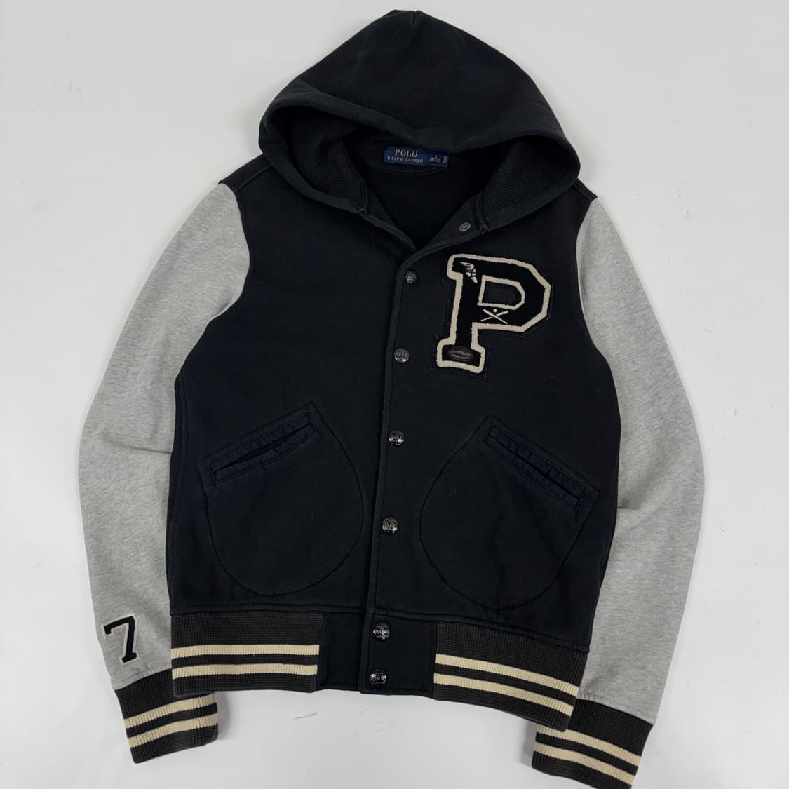 폴로 P 로고 후드 자켓 상품이미지3