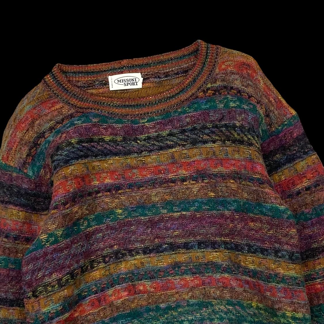 미쏘니 90s 빈티지 울 니트 상품이미지2