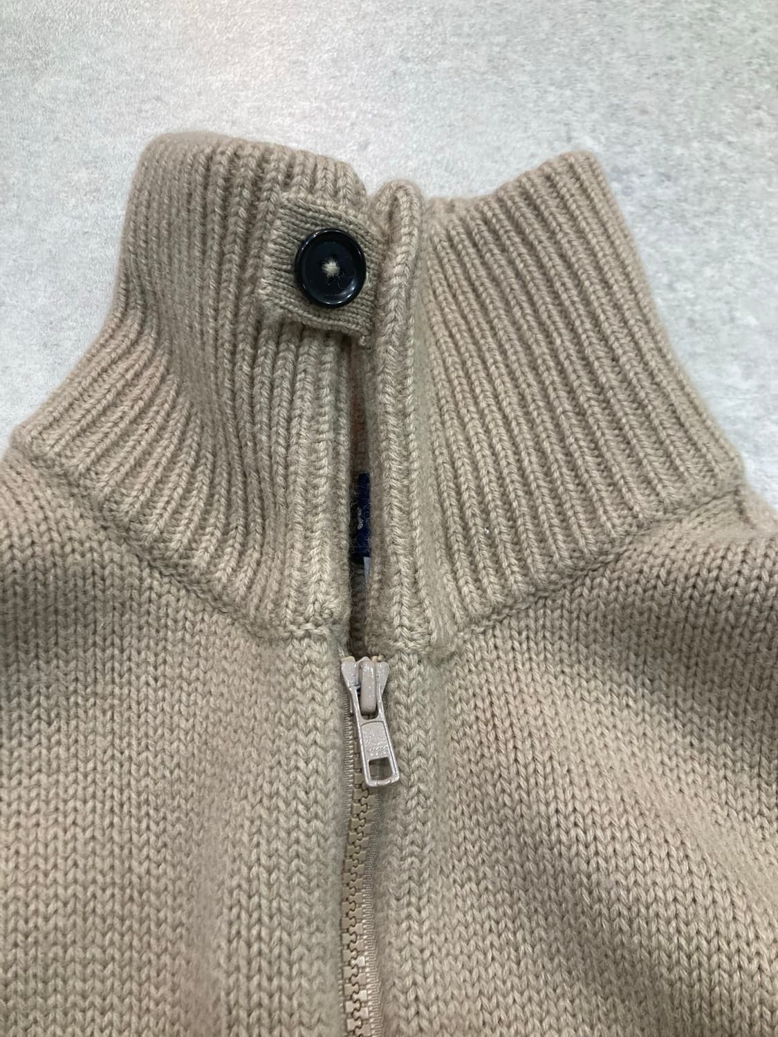 빔즈 니트집업 M 상품이미지4