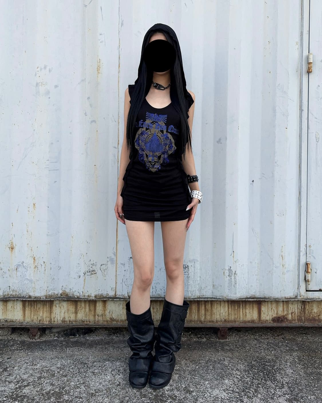 Salvage fril mini dress 상품이미지5