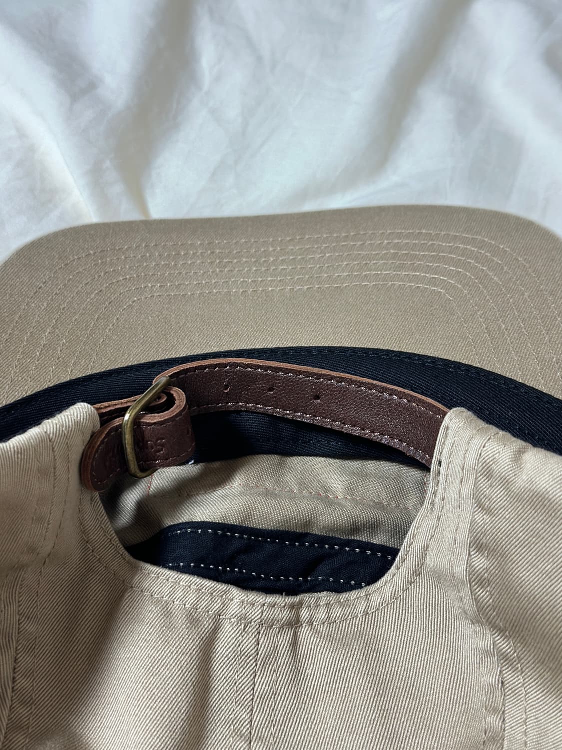 슈프림 워시드 치노 트윌 캠프캡 탄 - 25FW 판매합니다. 슈프림 모자 상품이미지4