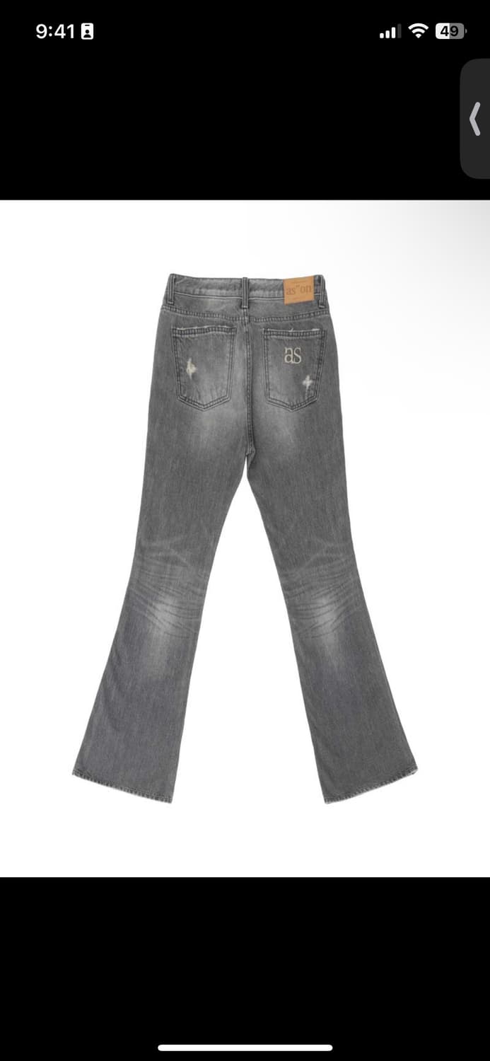 애즈온 SPIER WASHING PANTS gray / M 상품이미지2