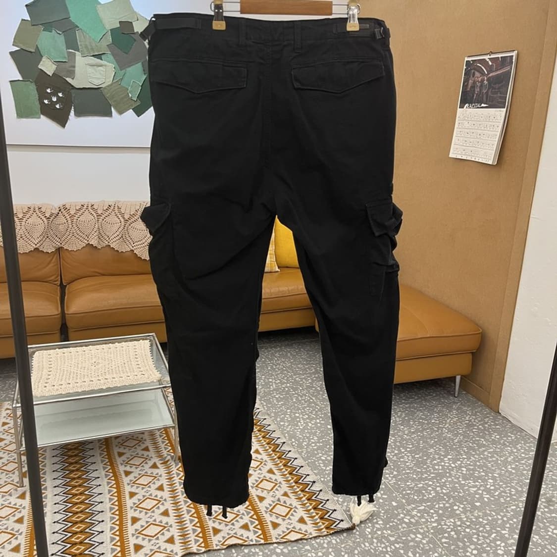 슈퍼드라이 빈티지 레트로 스트릿 카고팬츠 34인치 C10685 상품이미지4