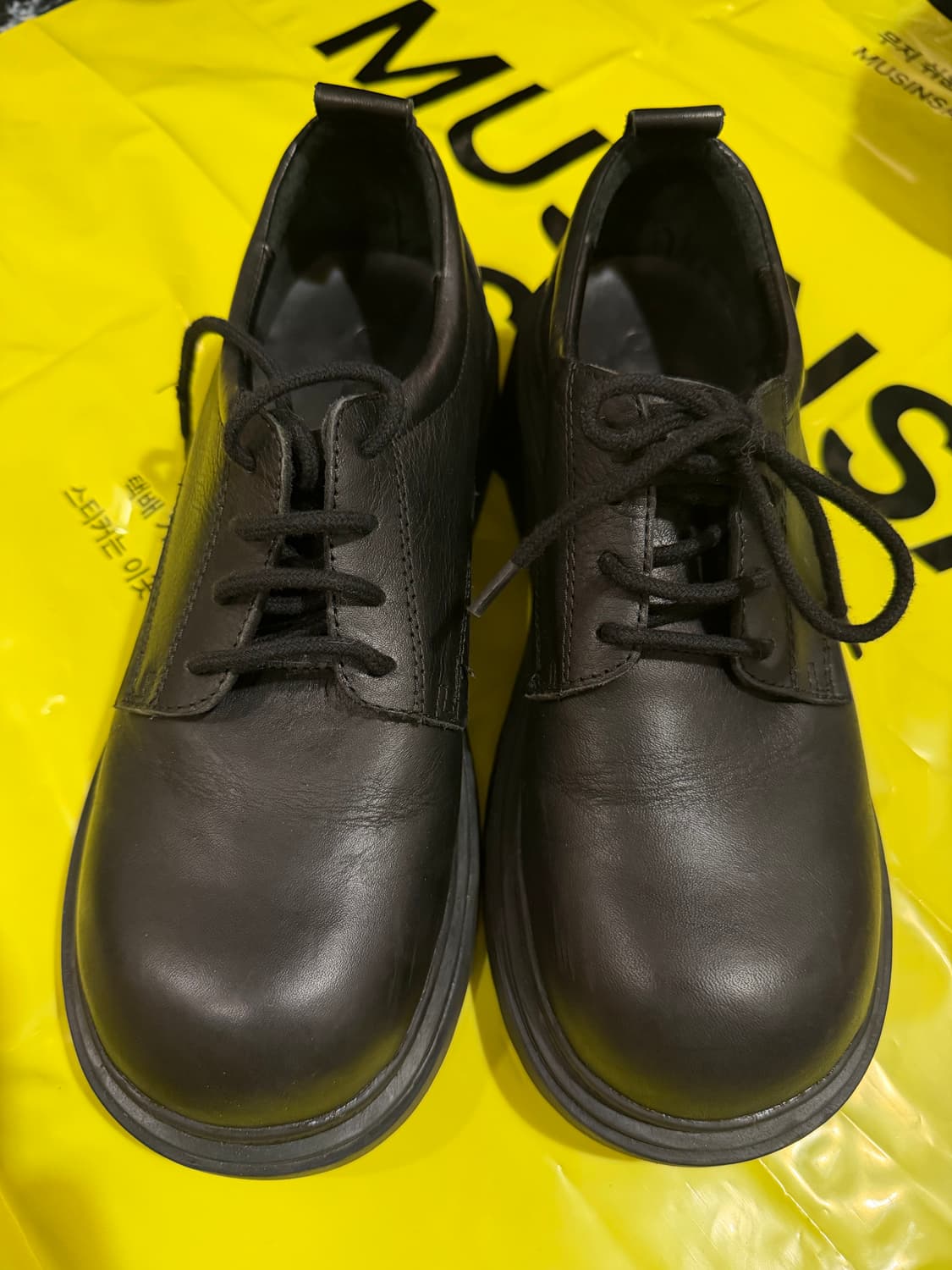 Unif 로퍼 블랙 상품이미지1