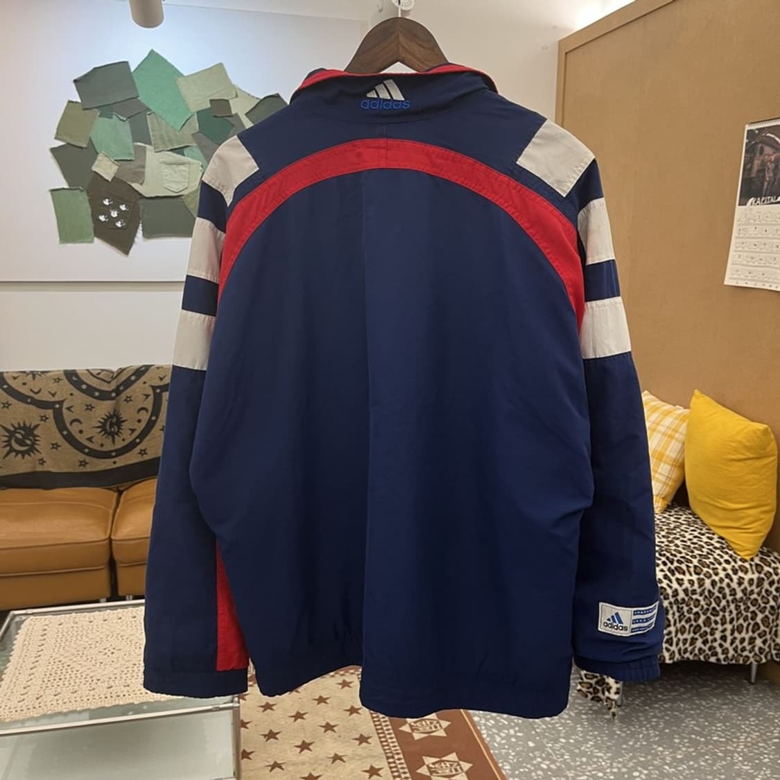 아디다스 올드스쿨 레트로 90's 바람막이 자켓 S C09945 상품이미지4