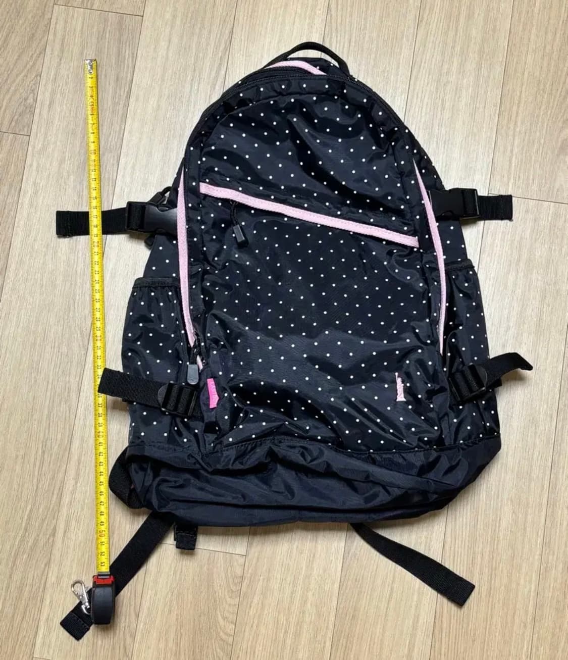핑크 도트 이스트보이 백팩 땡땡이 가방 EASTBOY 배낭 대용량 책가방 상품이미지1