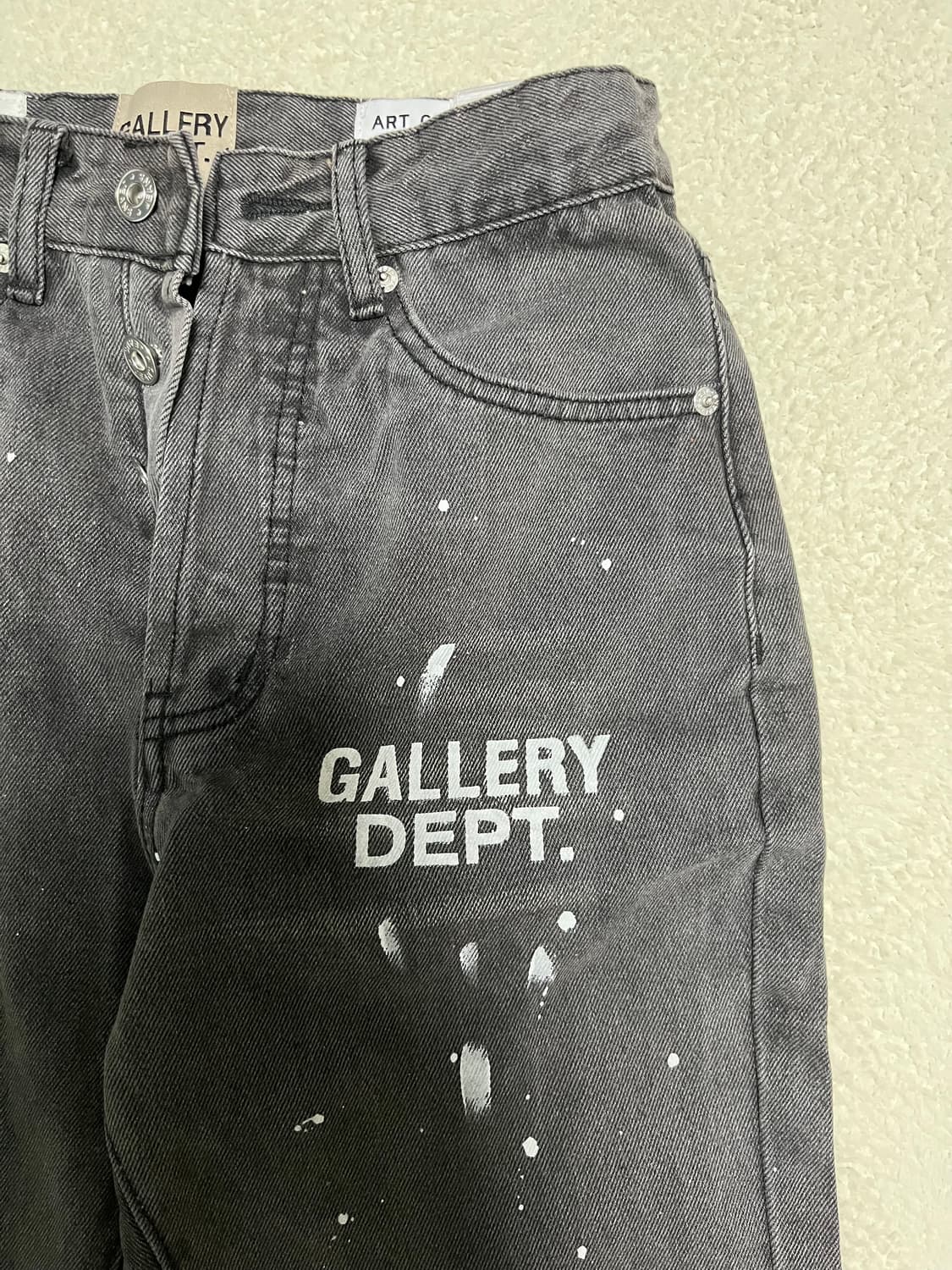Gallery Dept. Black Paint Splatter 급처 상품이미지4