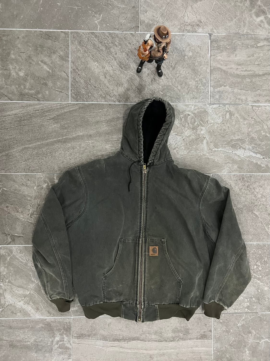 (XL) 칼하트 덕 액티브 후드자켓 J68 MOS 모스그린 상품이미지1