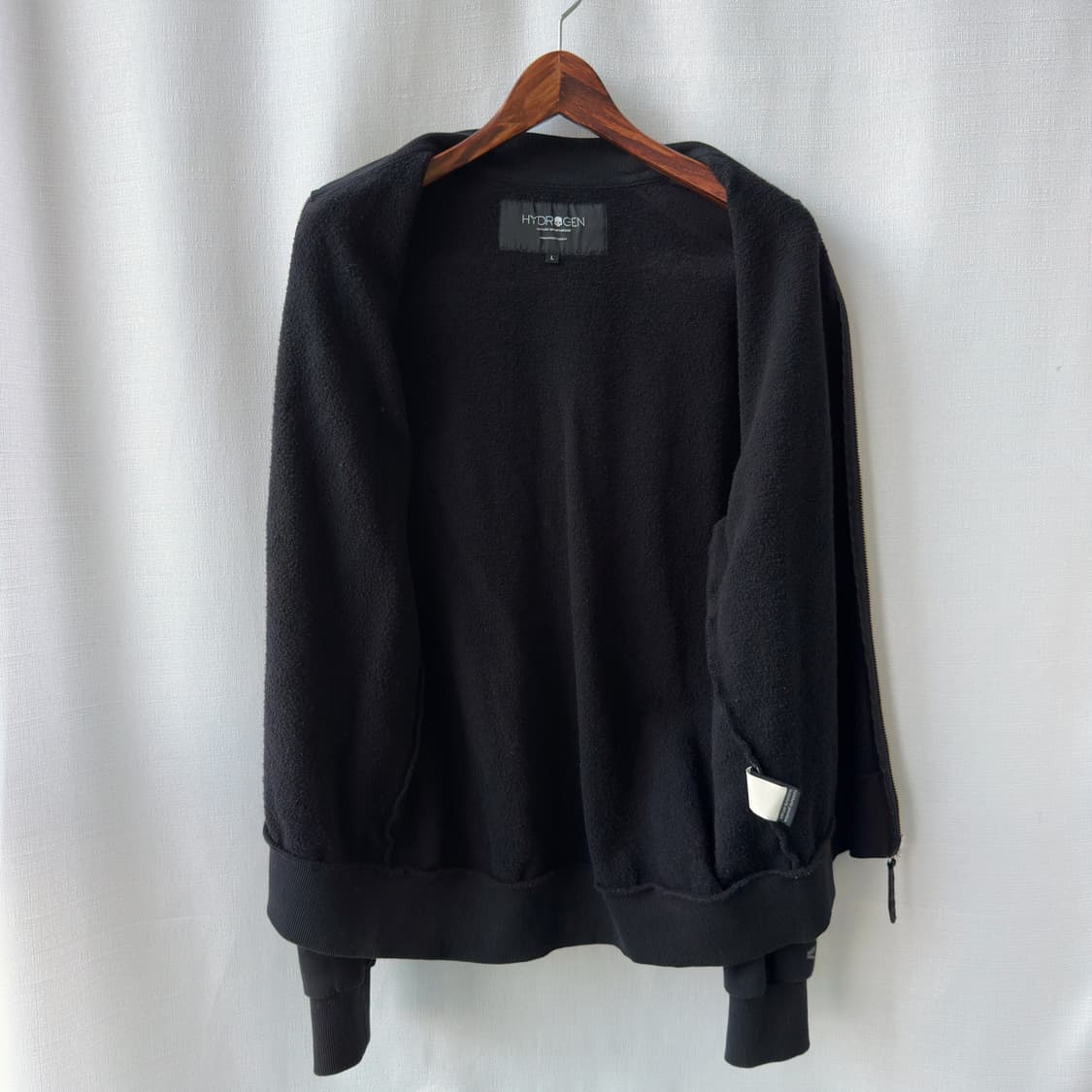 하이드로겐 로봇 스컬 프린팅 블루종 블랙 L 상품이미지7