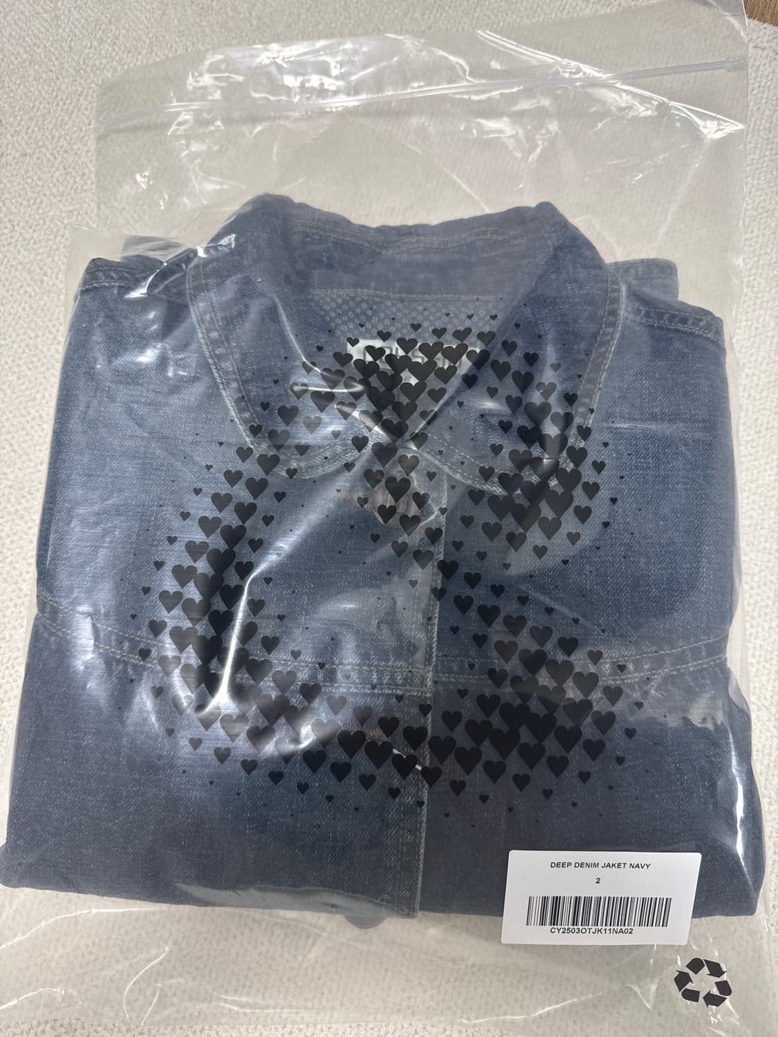 코이세이오 딥 데님 자켓 DEEP DENIM JACKET NAVY 상품이미지4