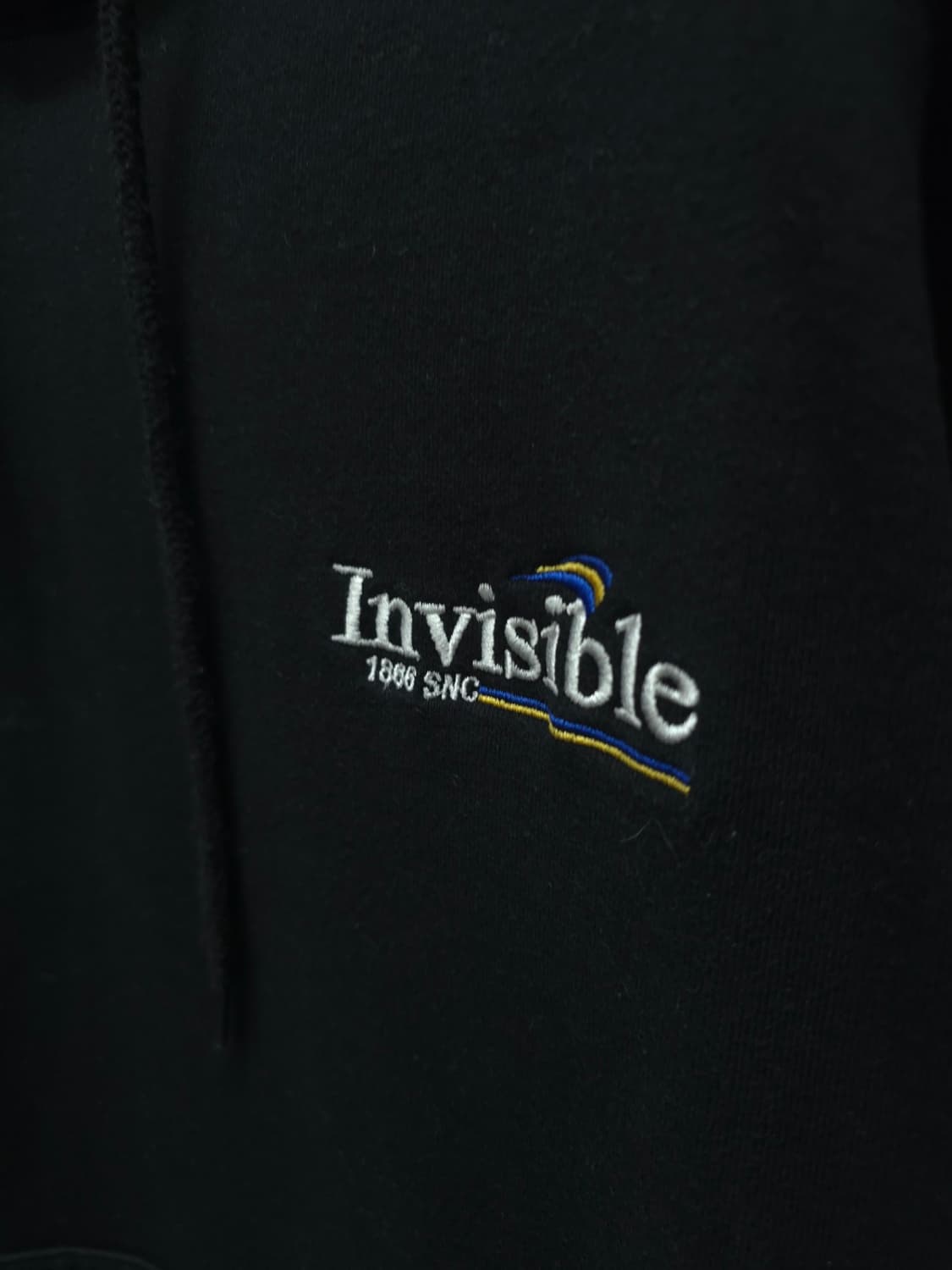 무신사 소버먼트 남여공용 인비저블 글림 자수 후드티 상품이미지5