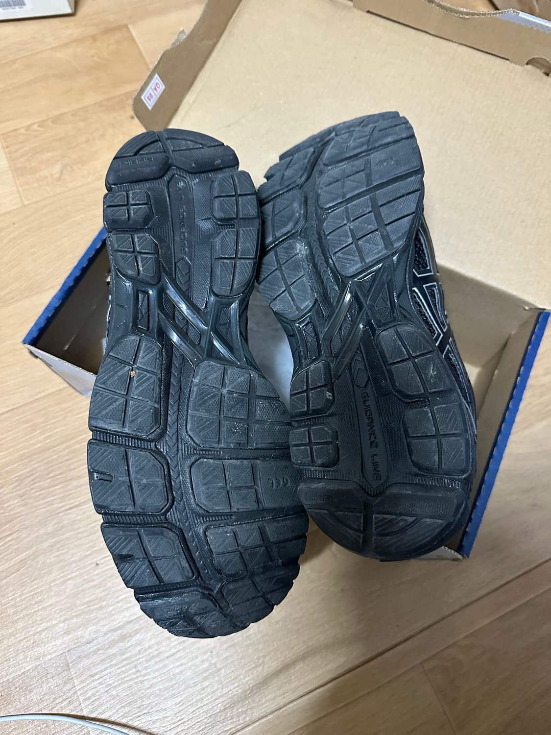 아식스 젤카야노21 블랙 260 상품이미지5