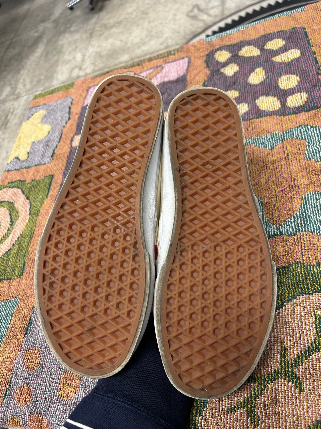 반스 레드체커보드 뮬 size 240 상품이미지2