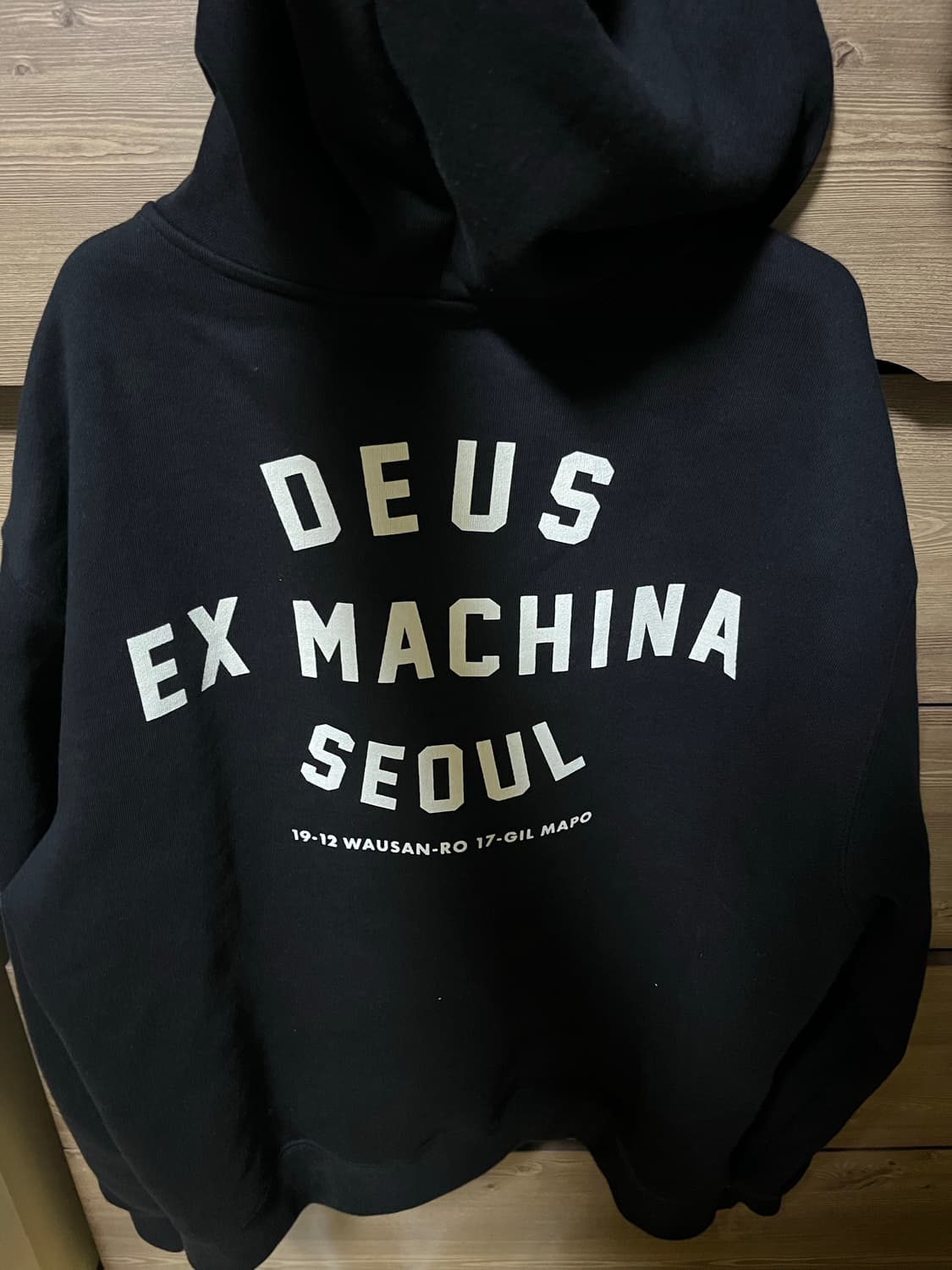 데우스 후드집업 L 판매합니다 상품이미지2