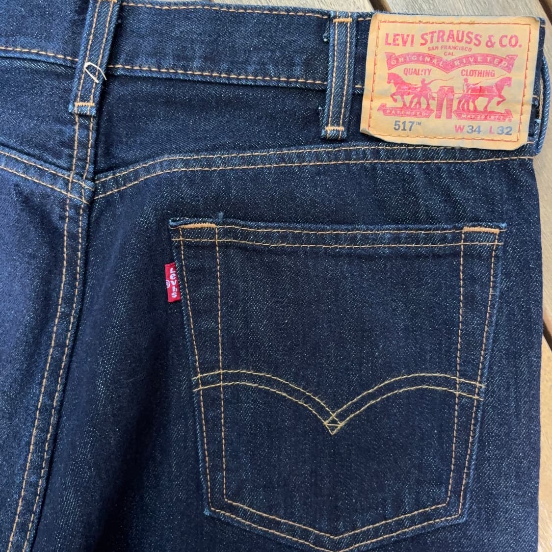 리바이스 Levi’s 517 부츠컷 데님 팬츠 상품이미지8