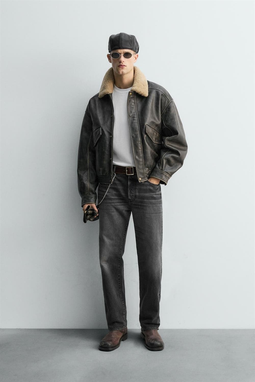 자라 / 스트레이트 앵클 핏 데님 리미티드 에디션 / 차콜 / 32 상품이미지1