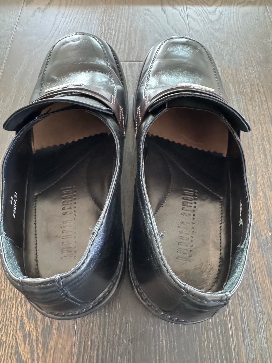 아워레가시 워크샵 엠포리오 아르마니 로퍼 41사이즈 상품이미지4