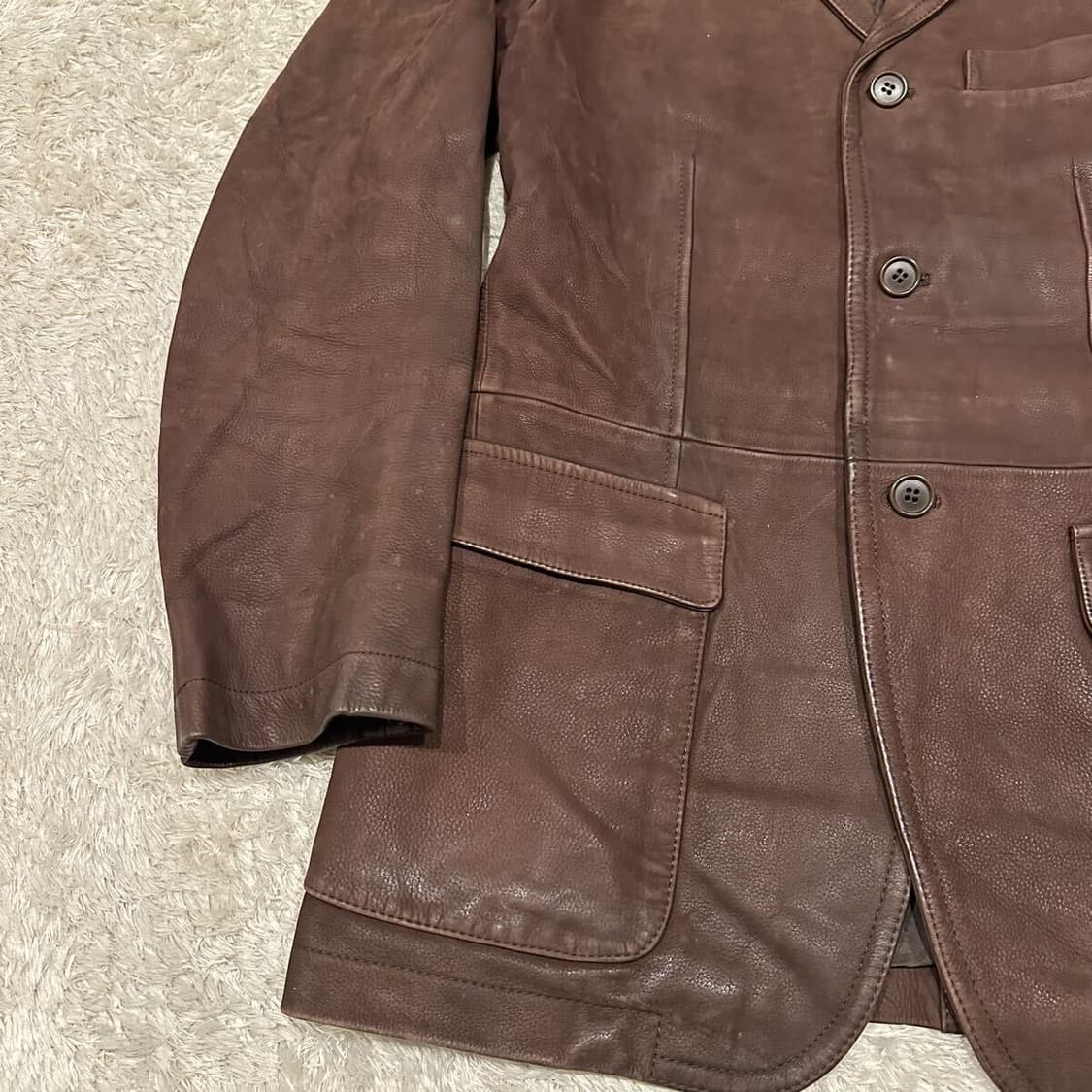 Ermenegildo Zegna 소가죽 자켓 상품이미지2