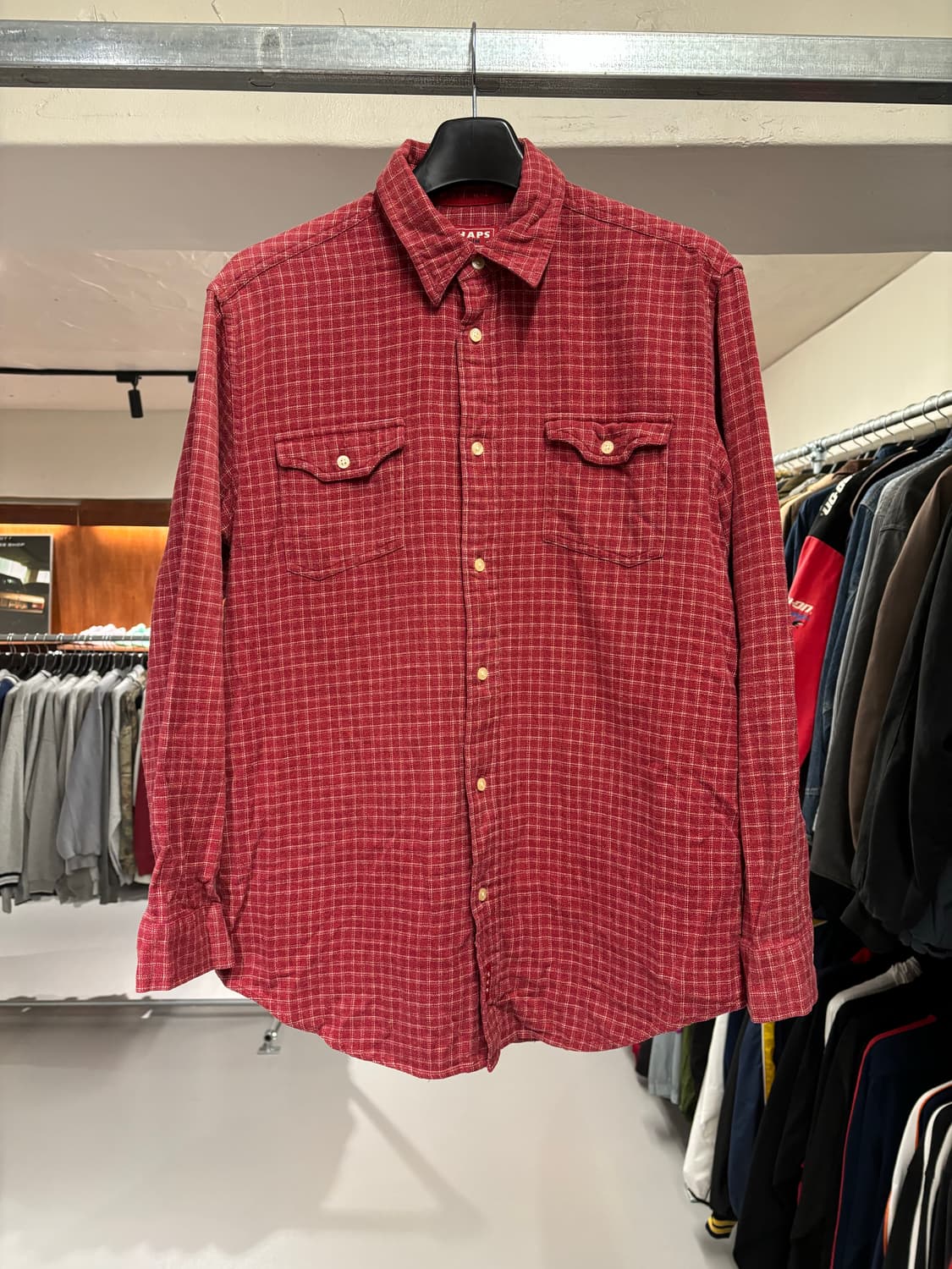 챕스 체크 셔츠 상품이미지3