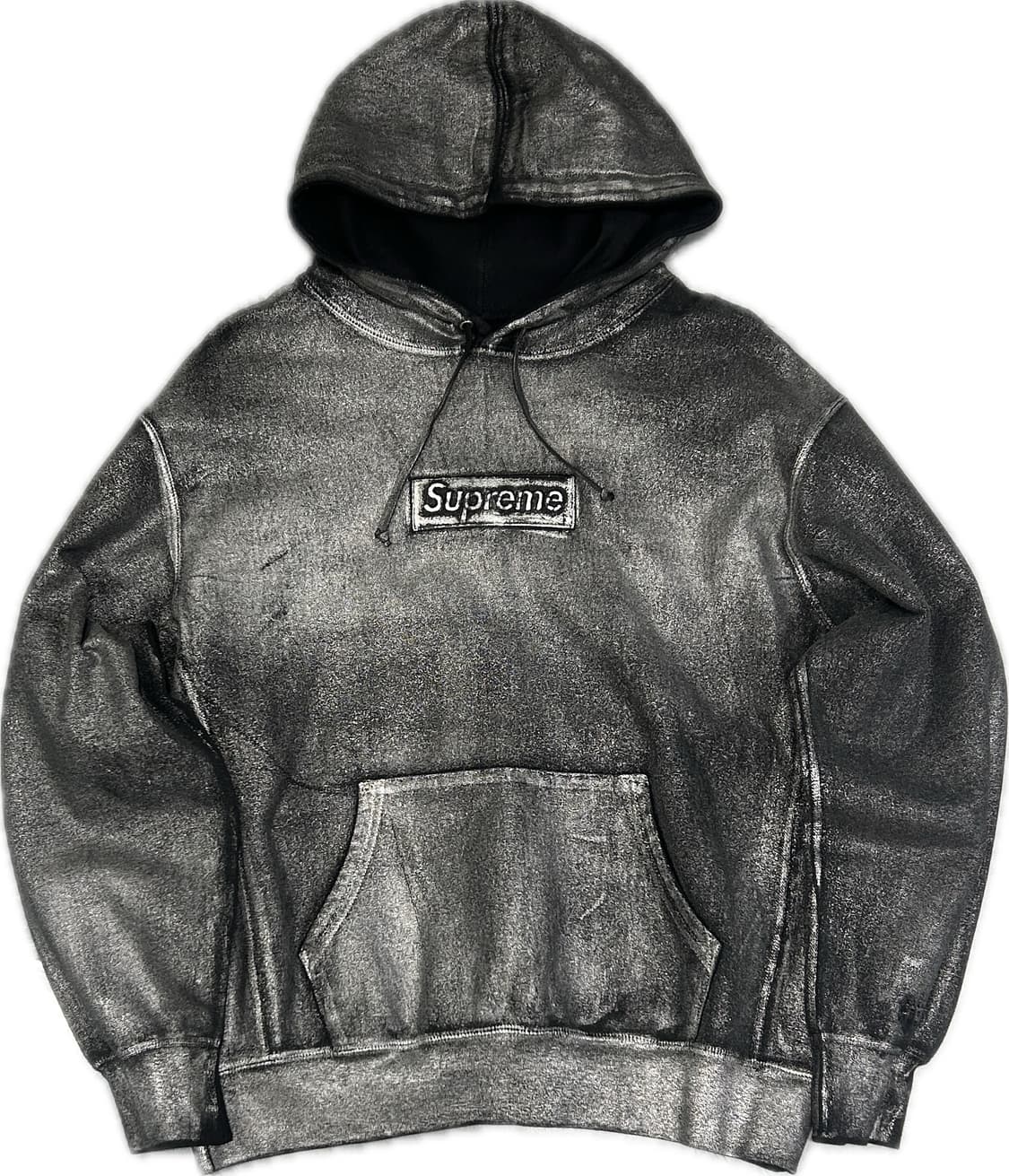 슈프림 메탈릭 박스 로고 후드티 상품이미지2