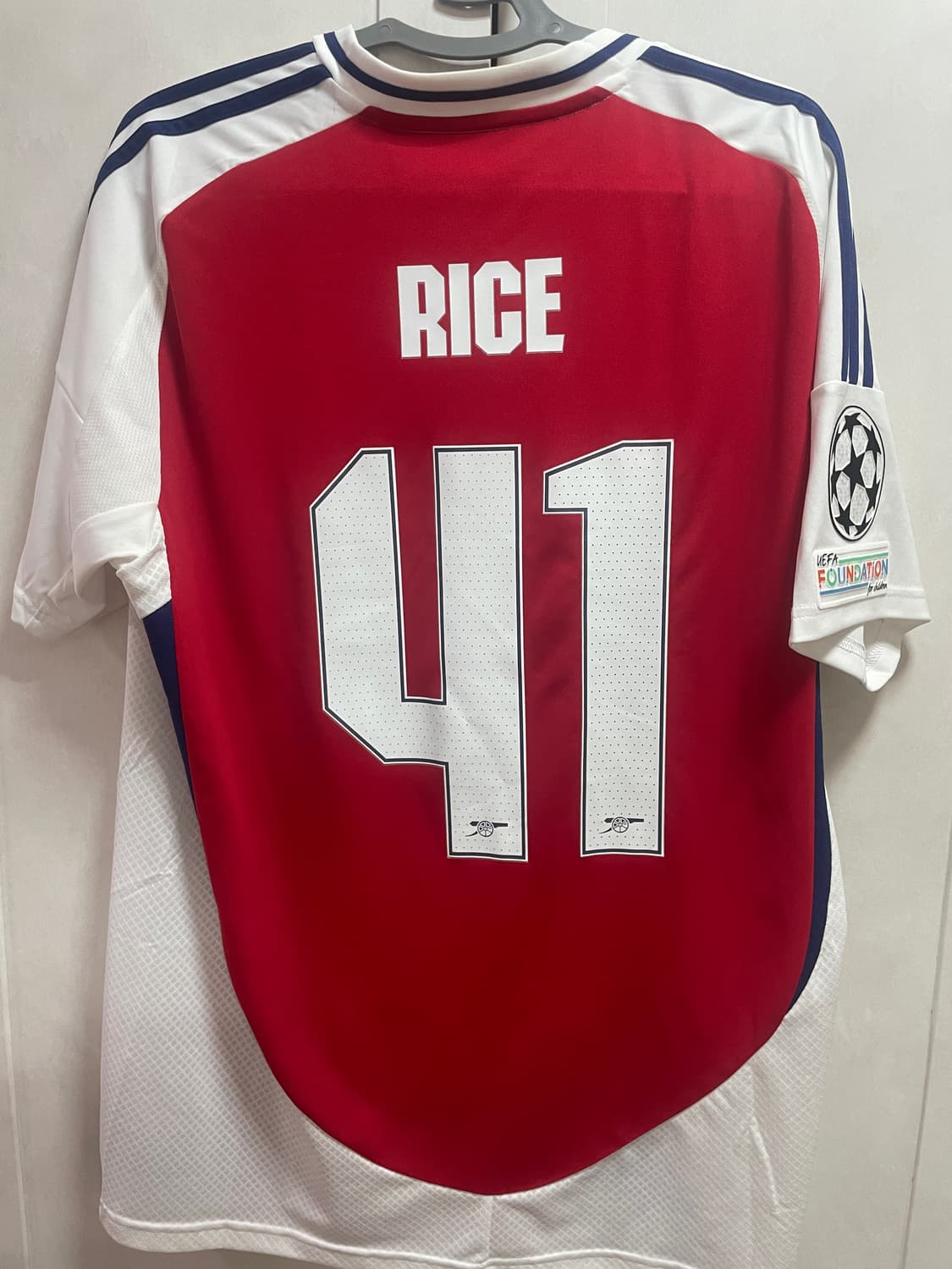 24-25 아스널 라이스 마킹 레플리카 상품이미지1