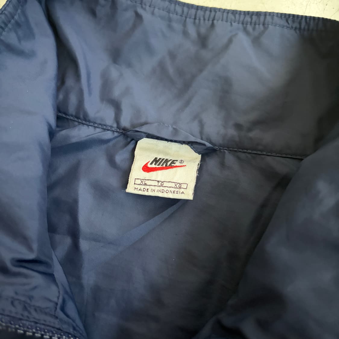 90s 나이키 빅 스우시 올드스쿨 트랙탑 자켓 XL 상품이미지4