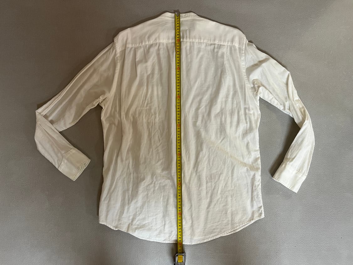 무료배송 - 유니클로 차이나넥 긴팔셔츠(화이트) XL 상품이미지6