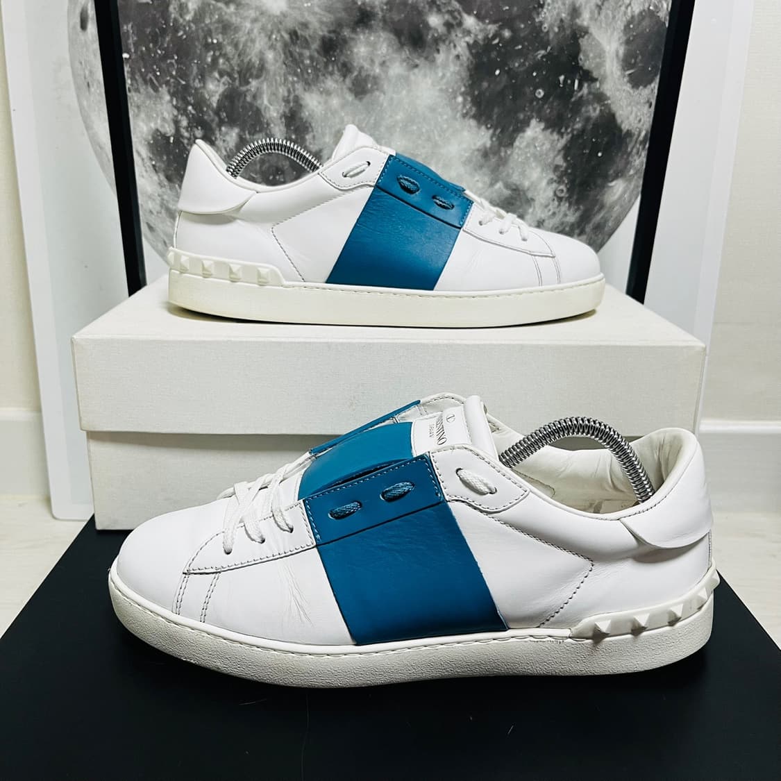 정품 42) 발렌티노 블루 히든 스니커즈 270~275 상품이미지1