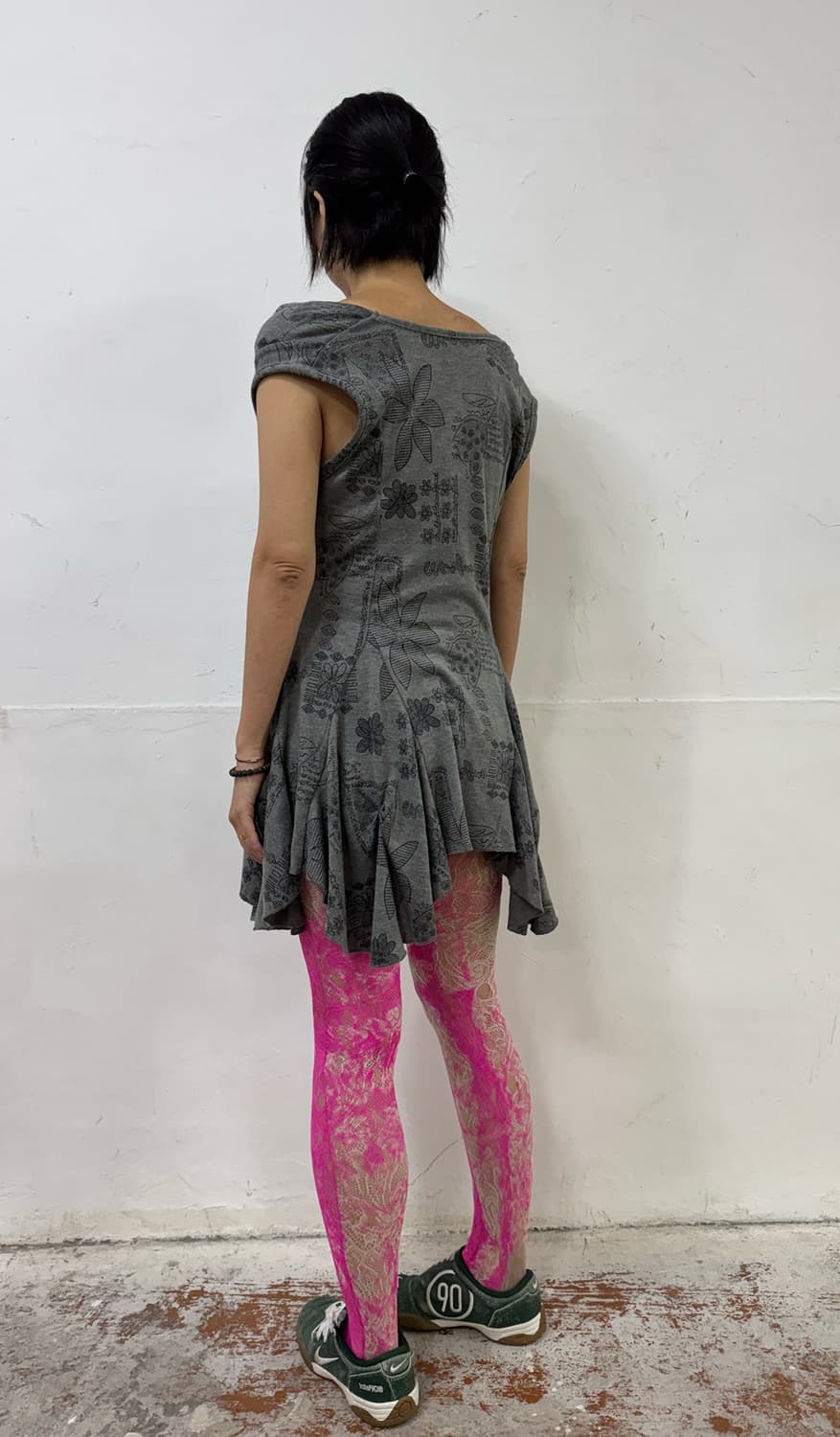 Izabel london 보헤미안 코티지코어 플로럴 미니 드레스 상품이미지7