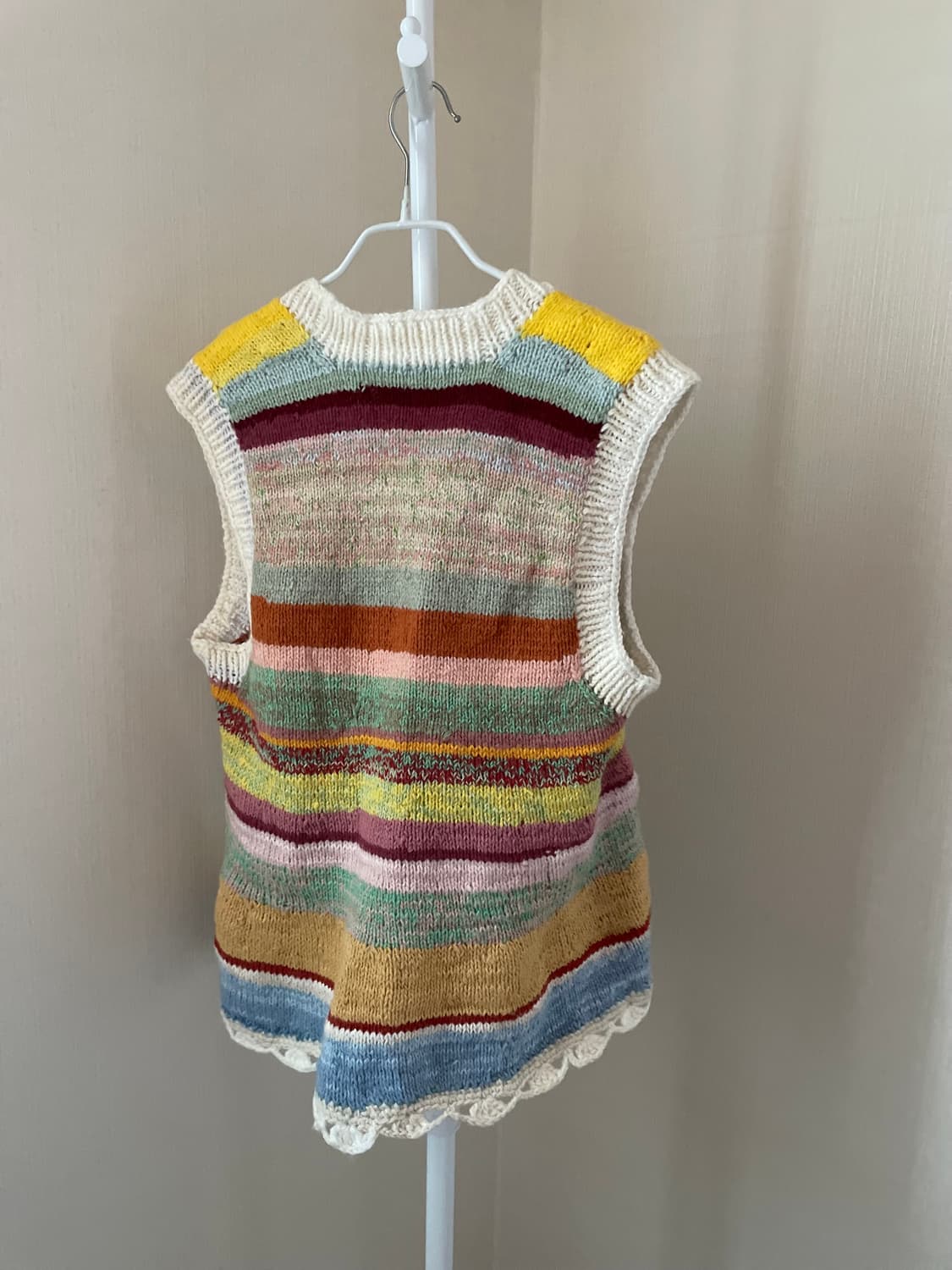 컬러풀니트조끼 상품이미지3