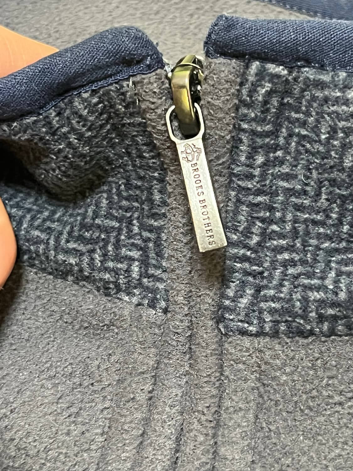 브룩스브라더스 플리스 하프집업 L 상품이미지3