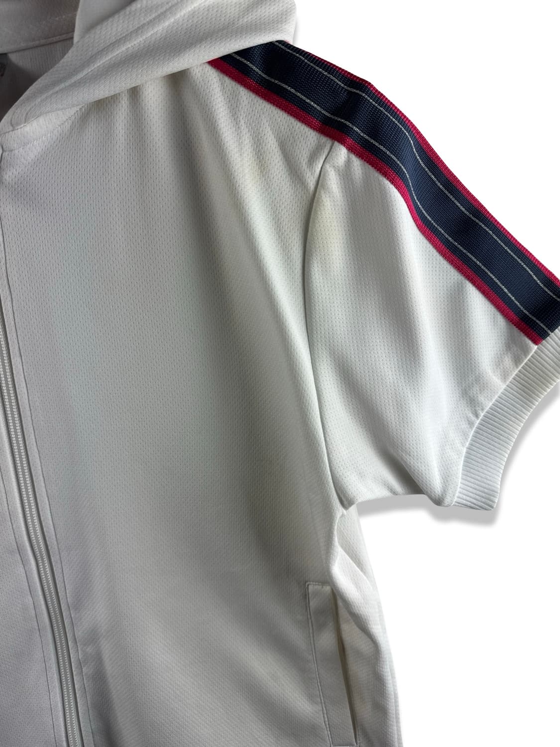 나이키 화이트 네이비레드 반팔 후드져지2425 상품이미지4