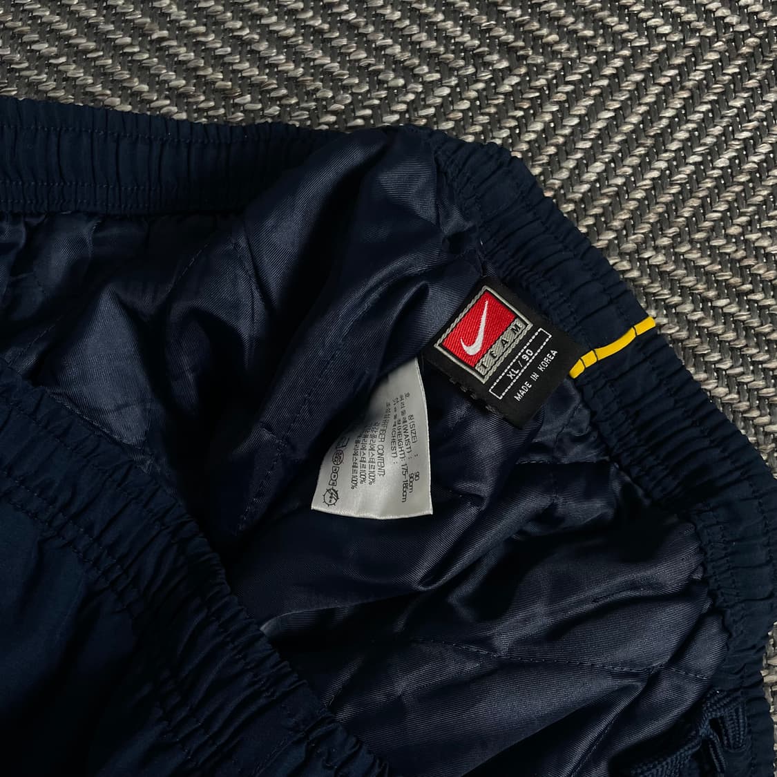 00s 나이키 올드스쿨 와이드핏 우븐 누빔 트랙팬츠y 3508 상품이미지6