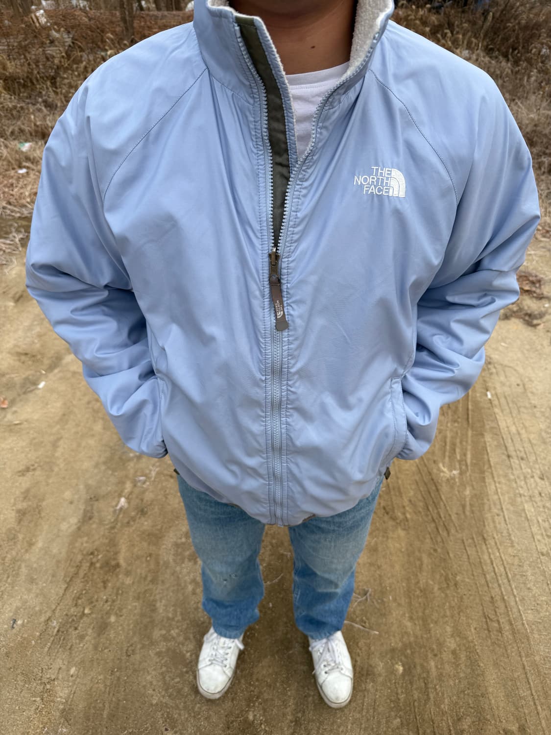 Japan 노스페이스 플리스 윈드브레이커 자켓 상품이미지1