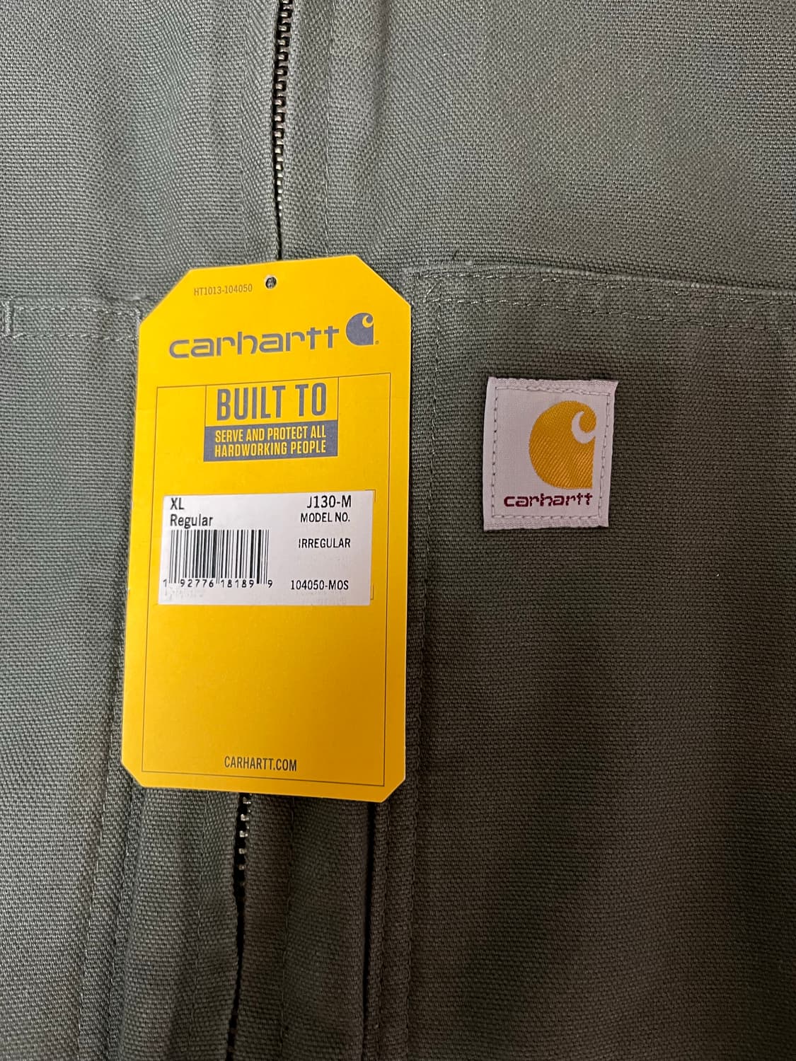 칼하트 액티브 자켓 모스그린 XL 상품이미지3