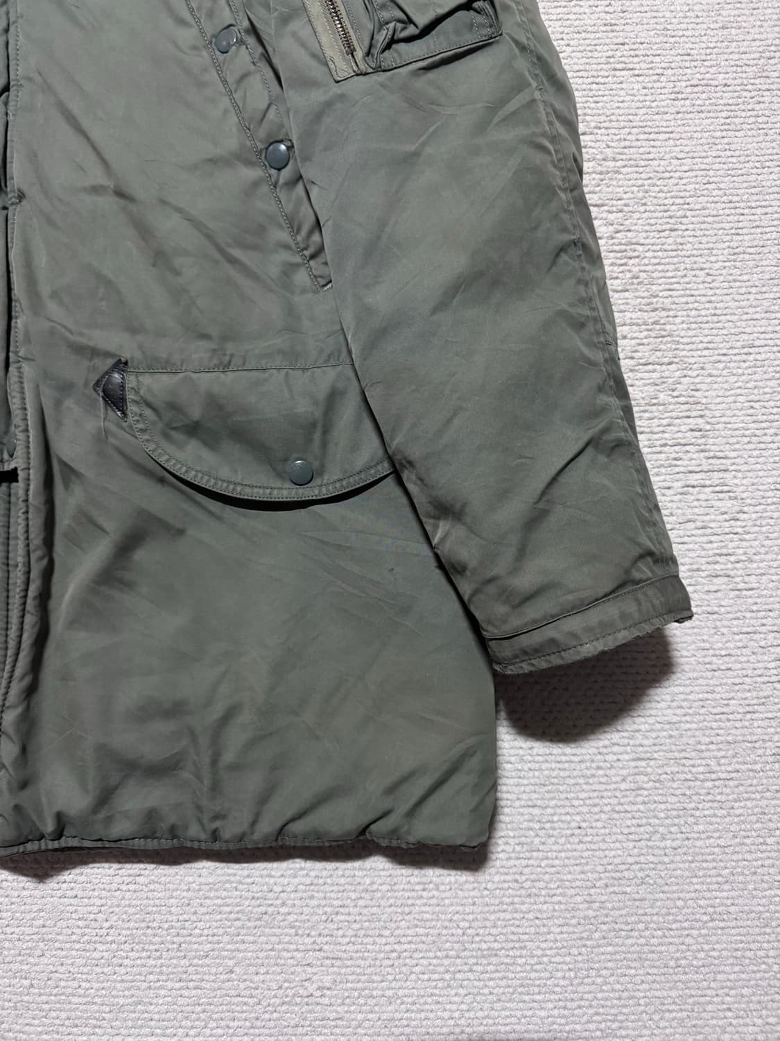 80s USA N-3B 파카 (SMALL) 상품이미지5