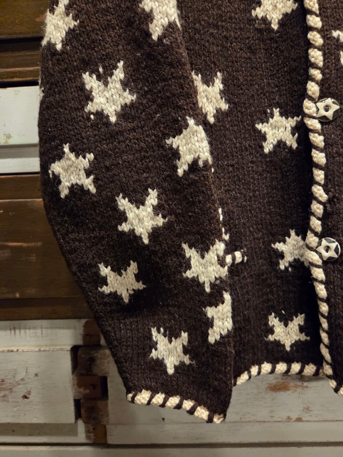 vtg 핸드메이드 니트 가디건 상품이미지6