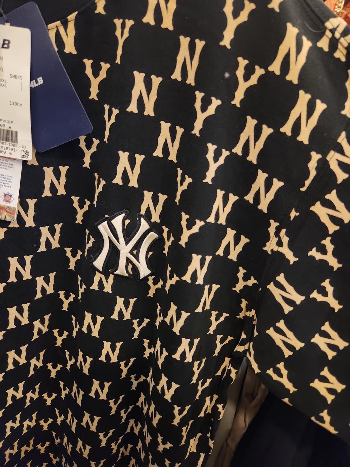 MLB 모노그램 반팔티 새제품  상품이미지3