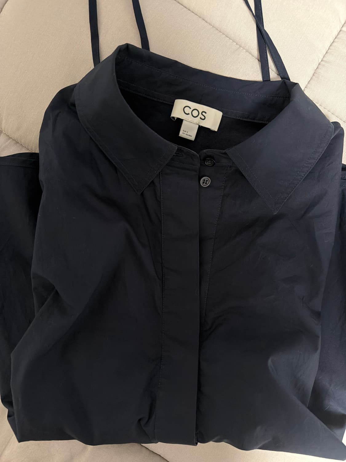 코스 타이셔츠 네이비 S 상품이미지3