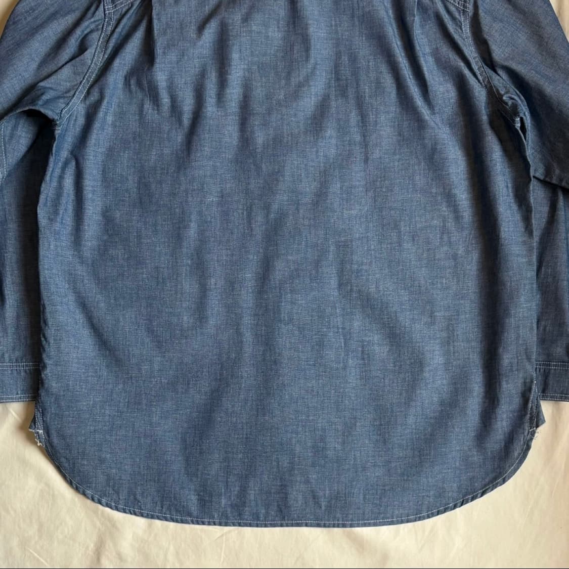 [XL 110-113] 데드스탁 네이머 클로딩 샴브레이 데님셔츠 상품이미지9