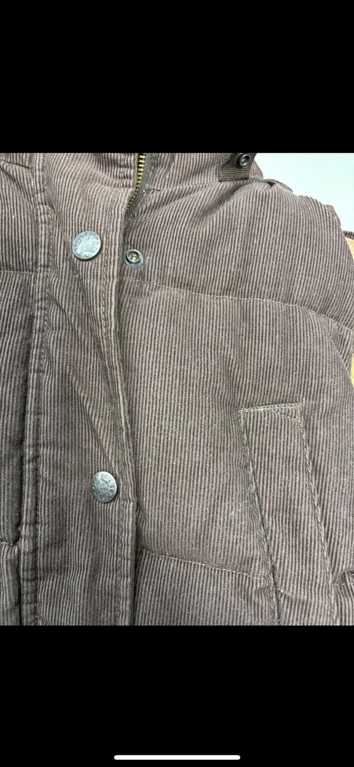 폴로진스컴퍼니 코듀로이 패딩 베스트 (퍼 탈부착 가능) H1589 상품이미지3